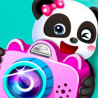 Baby Panda Photo Studio Game