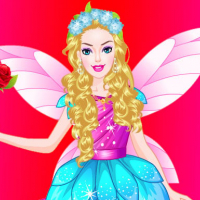 Barbie Angel Dress up