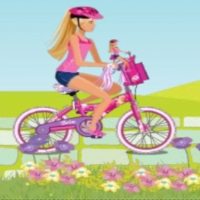 BARBIE RIDES A BIKE