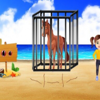 Beach Horse Escape