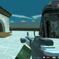 Blocky combat Shooting Arena 3D Pixel