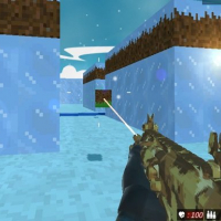 Blocky Swat Shooting IceWorld Multiplayer