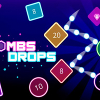 Bombs Drops - Physics balls