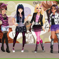 Bonnie Rocker Chick - Dress Up Game