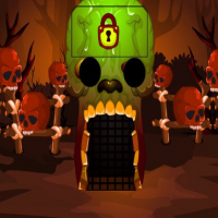 Brown Skull Forest Escape