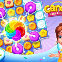 Candy Land Puzzle Game