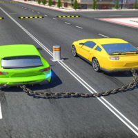 Chained Cars against Ramp hulk game