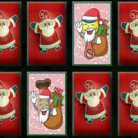 Christmas Mascots Memory