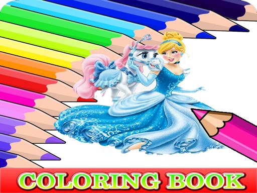 Coloring Book for Cinderella Online