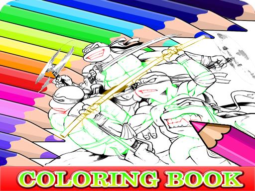 Coloring Book for Ninja Turtle Online