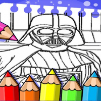 Darth Vader Coloring Book