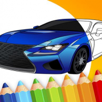 draw Car - Japanese Luxury Cars Coloring Book