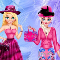 DRESSUP BFF FEATHER FESTIVAL FASHION 