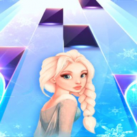 Elsa Game Piano Tiles : Let It Go