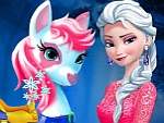 Elsa Pony Caring