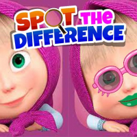 find differences - Masha and bear