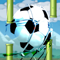 Flying football- Flapper Soccer Game