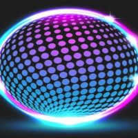 Funny Neon Ball