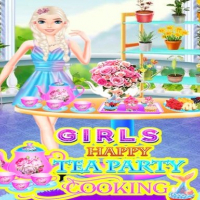 Girls Tea Party Cooking