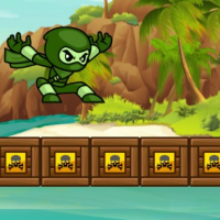 Green Ninja Run