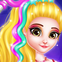 Hair Saloon Color by Number - Girls Fashion Games