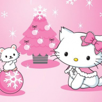 Hello Kitty Christmas Jigsaw Puzzle