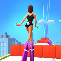 High Heels - impossible Girl Walk 