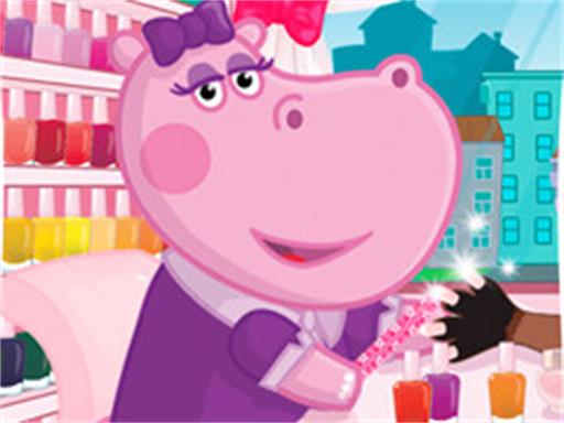 Hippo Manicure Salon Game Online