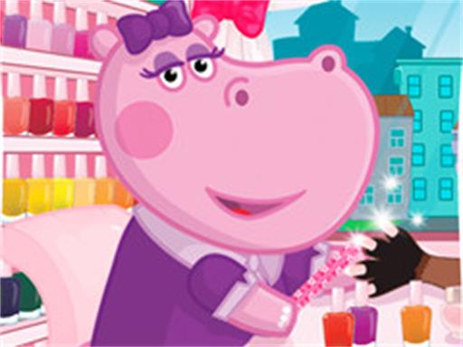 Hippo Manicure Salon Game Online