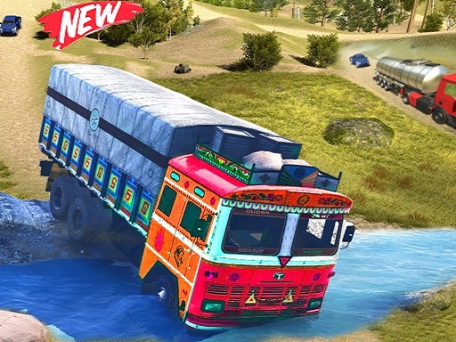 Indian Real Cargo Truck Driving Game Online