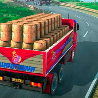 Indian Truck Driver Cargo Duty Delivery