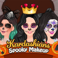 Kardashians Spooky Makeup