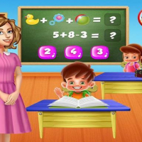 Kindergarten School Teacher Kids Learning Games