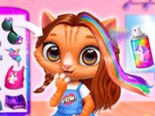 Kitty Animal Hair Salon - Fashion Hair Stylist Online