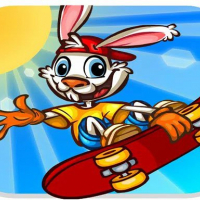 Lapin Patineur - Bunny Skater