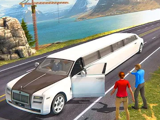 Limousine Taxi Driving Game Online