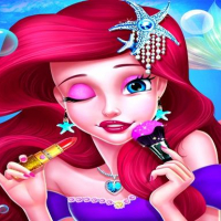 Mermaid Princess Makeup - Girl Fashion Salon