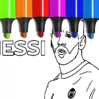 Messi Coloring Pages