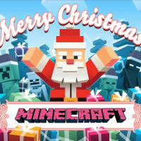 MineCraft Christmas Jigsaw  Puzzle