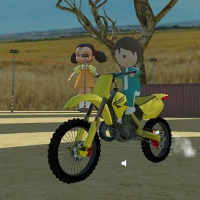 MSK Squid Game Motorcycle Stunts