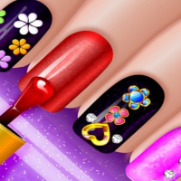  Nail Salon Girl Go Games