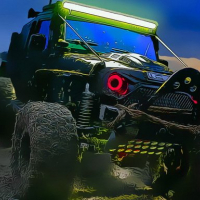 Offroad Jeep Driving Puzzle