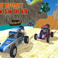 Offroad Kart Beach Stunt : Buggy Car Drive Game