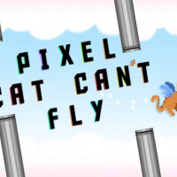 Pixel Cat Cant Fly