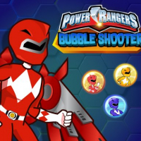 Power Rangers Bubble Shoot Puzzle