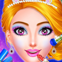 Princess Dress up & Makeover - Color by Number