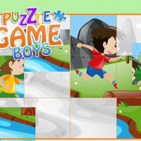 Puzzle Game Boys - Cartoon