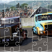 Racing Trucks Jigsaw