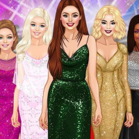 Red Carpet Dress Up Girls Game - girls