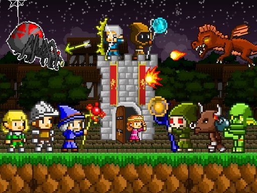 Retro Defenders : Towers War Online